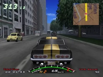 Simple 2000 Series Ultimate Vol. 9 - Bakusou! Manhattan - Runabout 3 - Neo Age (Japan) screen shot game playing